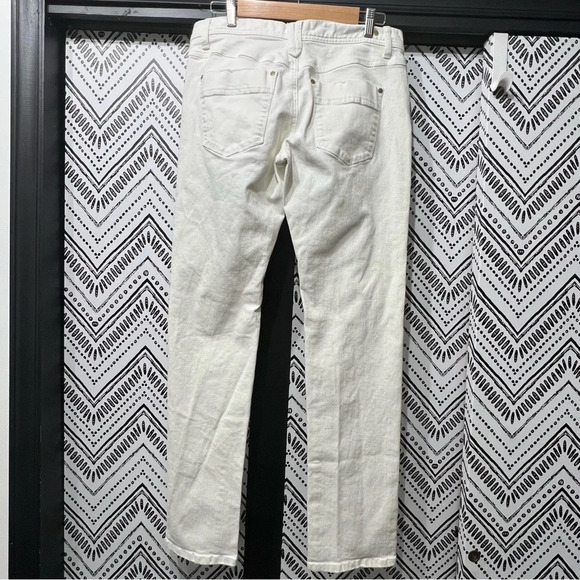 CAbi Stella Jeans in White 331 Size 6 - Picture 4 of 12